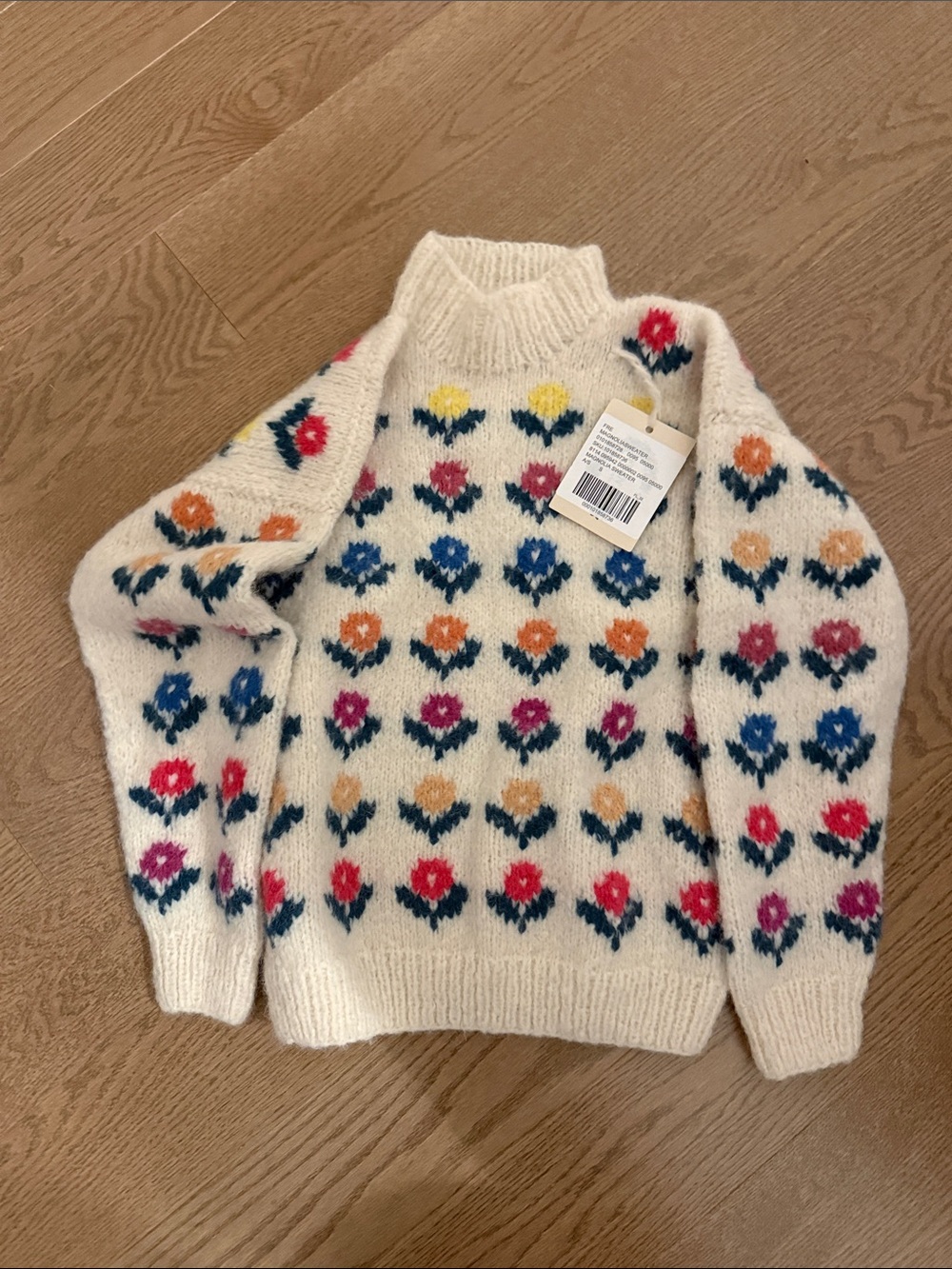 Frantic by Andrea Venturini Magnolia Floral Sweater - Picture 2 of 4